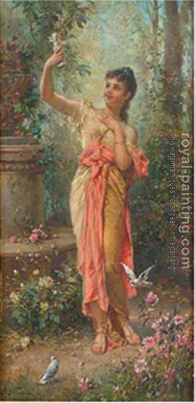 Hans Zatzka : Hans Zatzka canvas painting III Hans Zatzka : Hans Zatzka canvas painting III